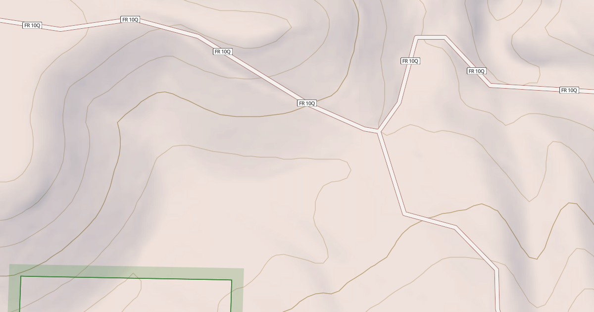 Map preview of USFS Motor Vehicle Use Map Roads {1FA24187-C6CA-45EB-A2C9-BE3AF3F0B92C}