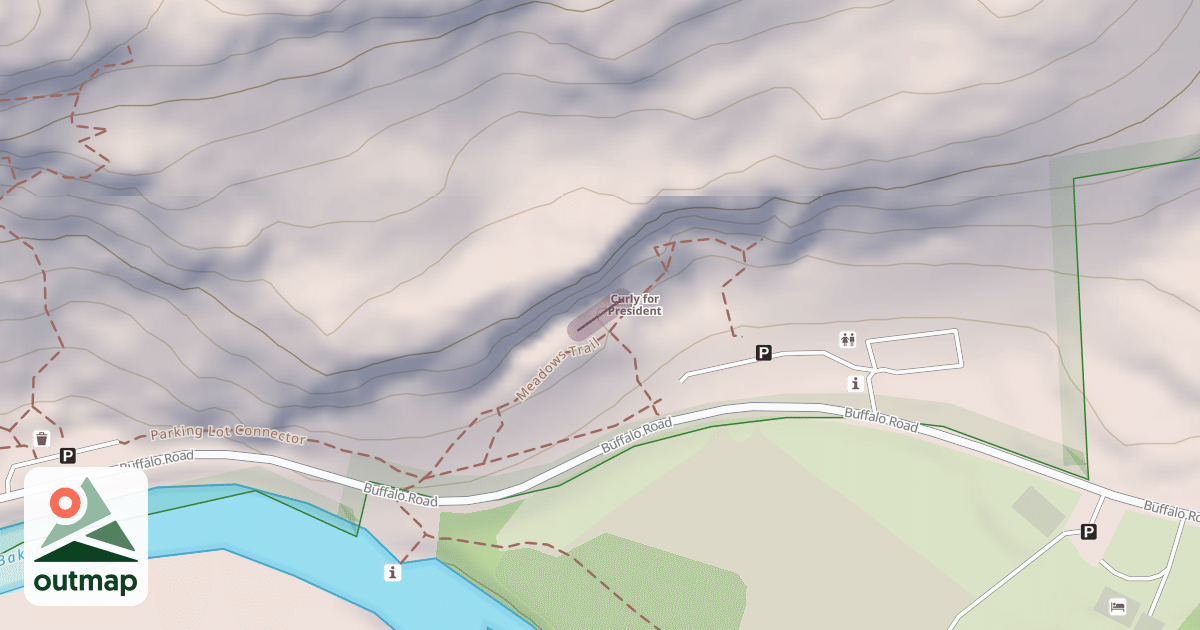Map of Meadows Right