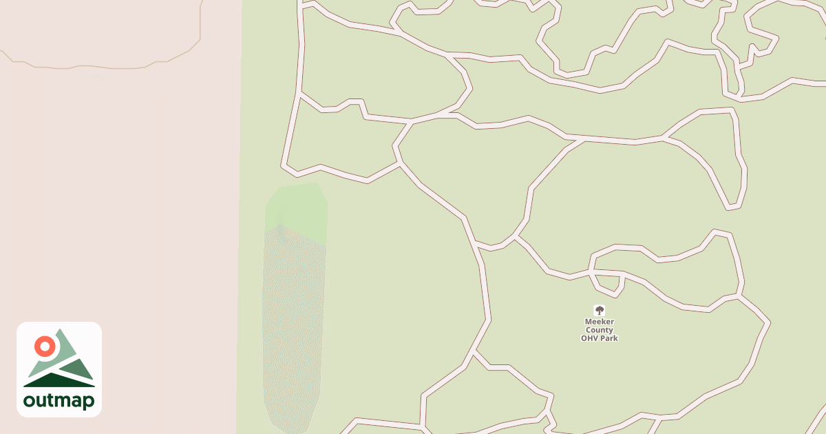 Map of Meeker County ATV/OHM Trails