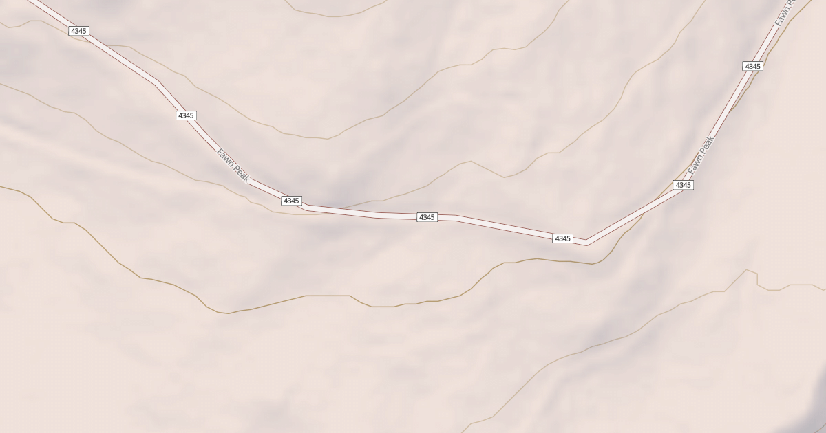 Map preview of FAWN PEAK