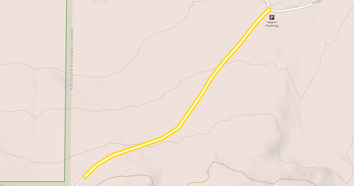 Map preview of National Forest Development Road 260