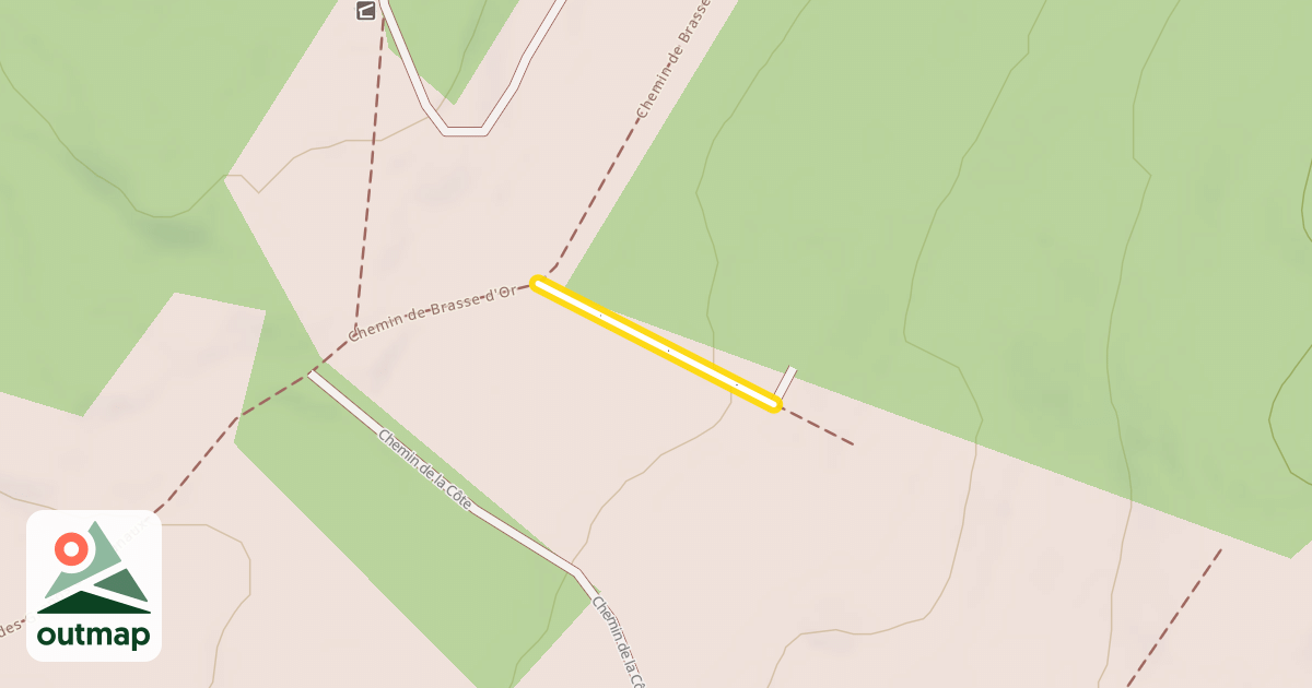 Map of Chemin des Pièces
