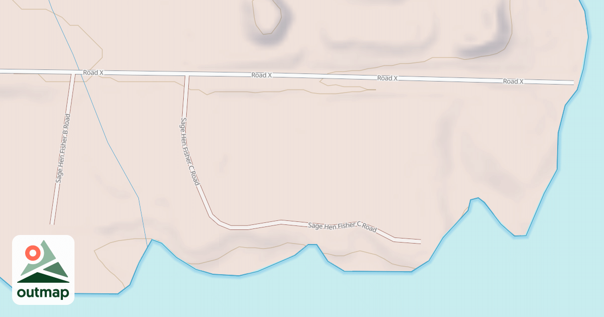 Map of SAGE HEN FISHER C
