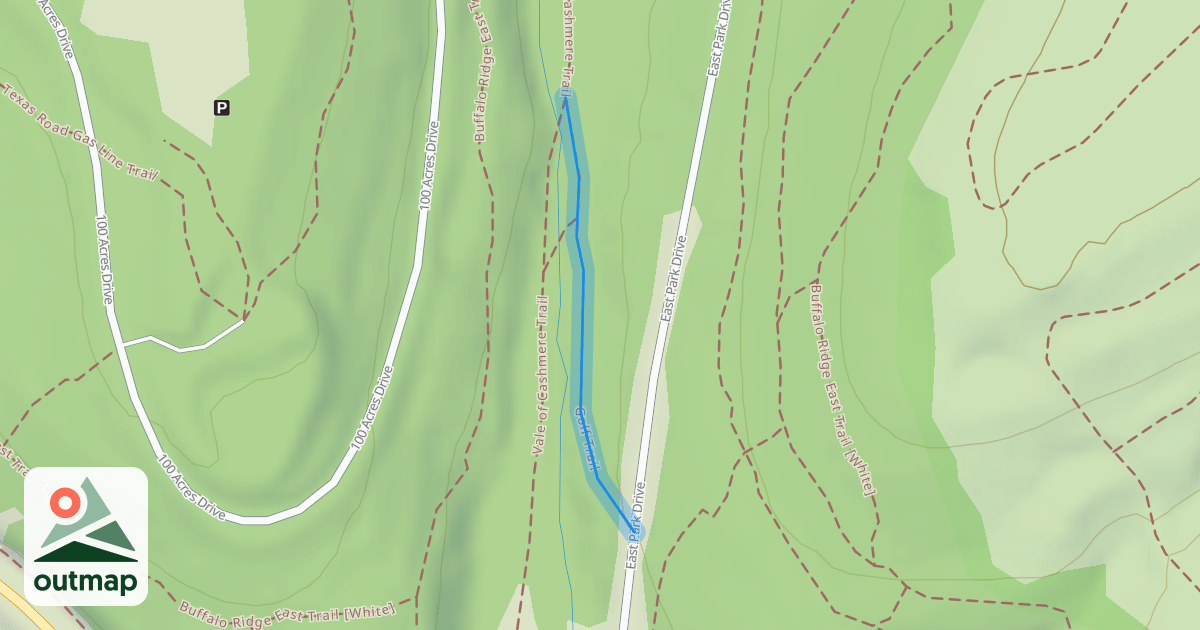 Map of Golf Trail