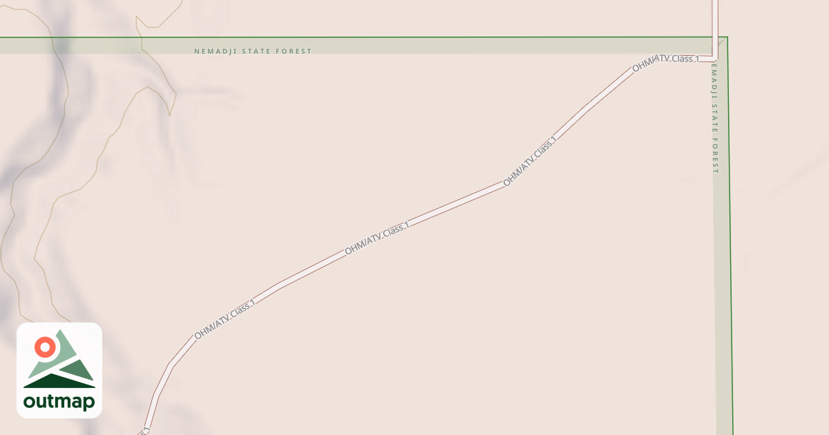 Map of Washington/Ramsey Trail