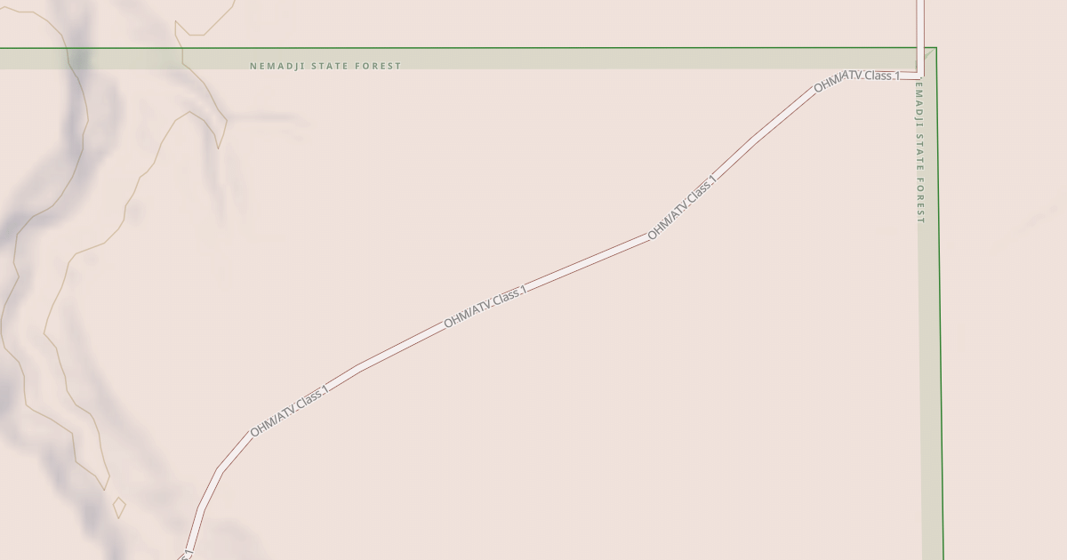 Map preview of Washington/Ramsey Trail