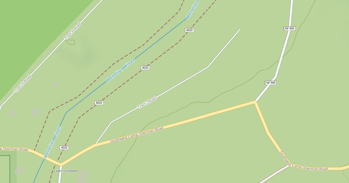 Map preview of TRACT I