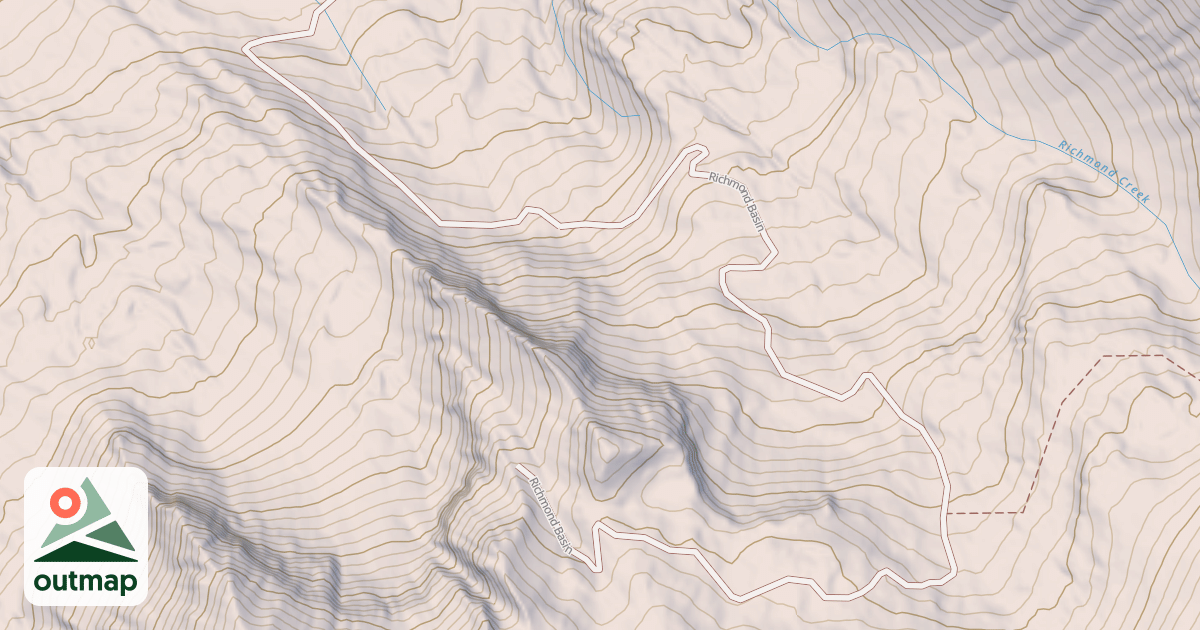 Map of USFS Motor Vehicle Use Map Trails 6139