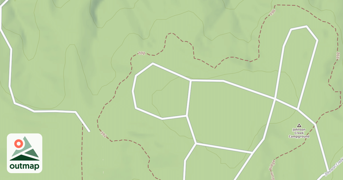 Map of JOHNSON CREEK LOOP 2