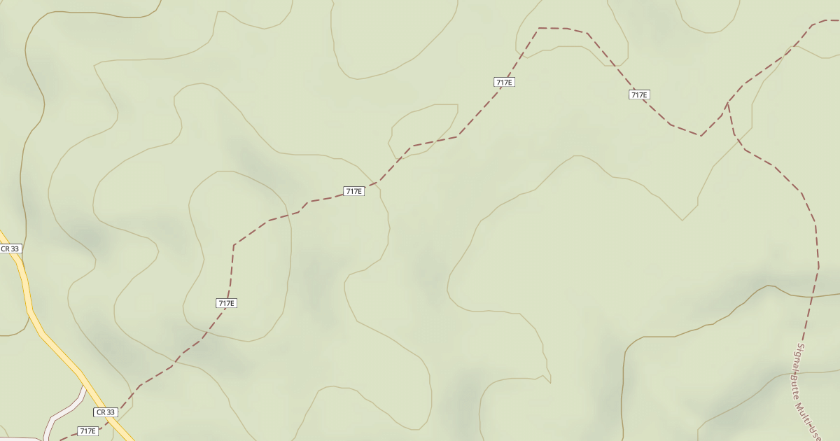 Map preview of Wildhorn Spur
