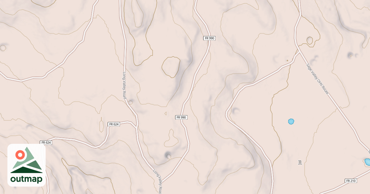 Map of USFS Motor Vehicle Use Map Roads {4D036BA3-B67A-4BAA-940F-5F6EF582E1BE}