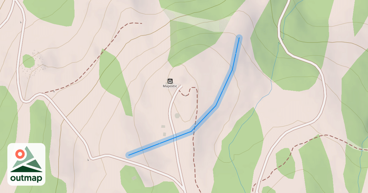 Map of Krista's