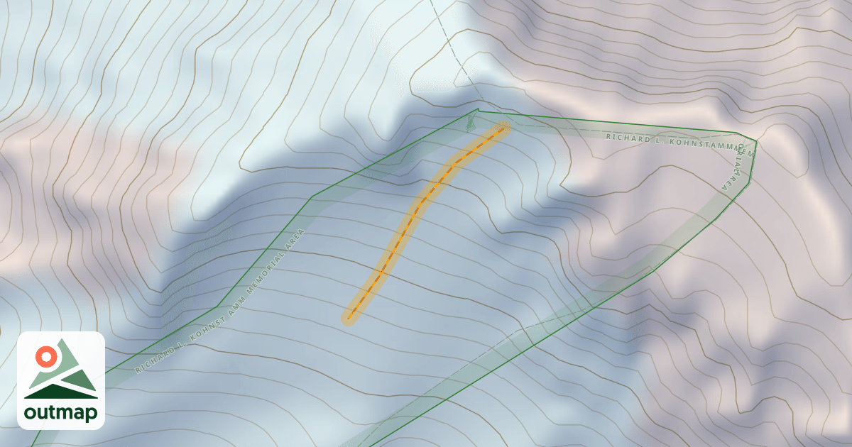 Map of Old Chute