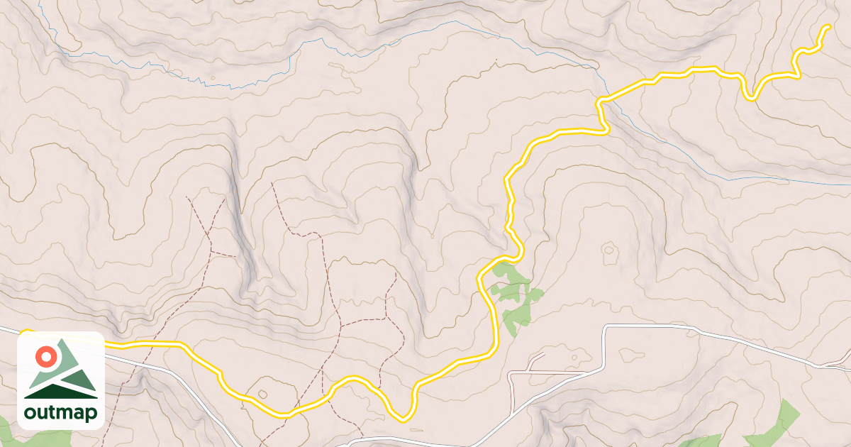 Map of Marathon Connector Trail