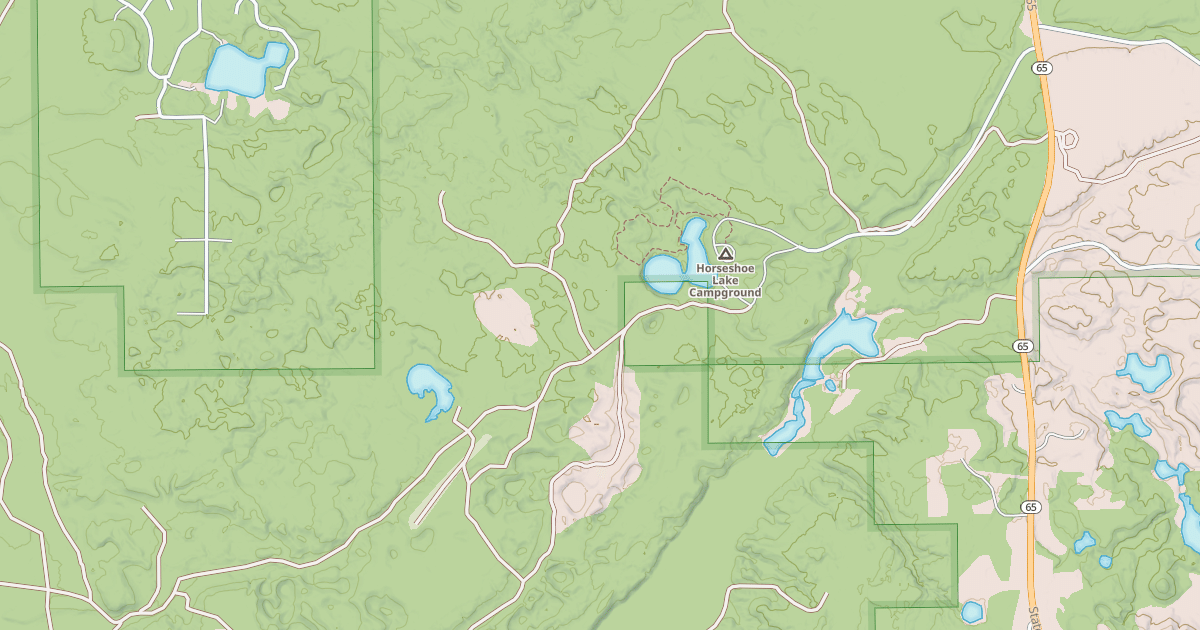 Map preview of ALCONA ATV TRAIL