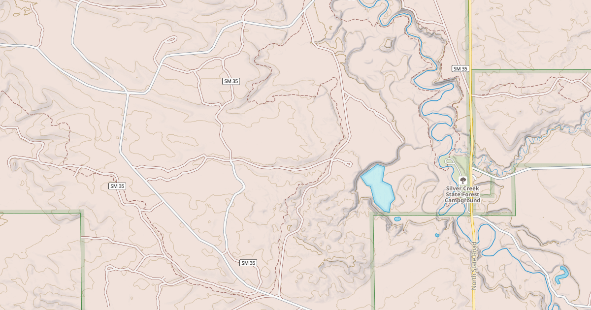 Map preview of Lincoln Hills Motorcycle Trail