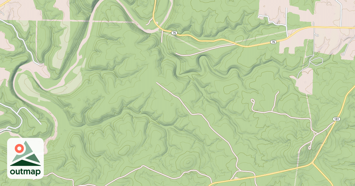 Map of DUFFY'S HOLLOW