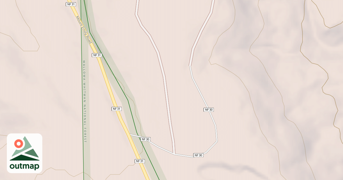 Map of USFS National Forest System Roads {D202B2F6-BC62-4E55-A114-731AE341EF4D}