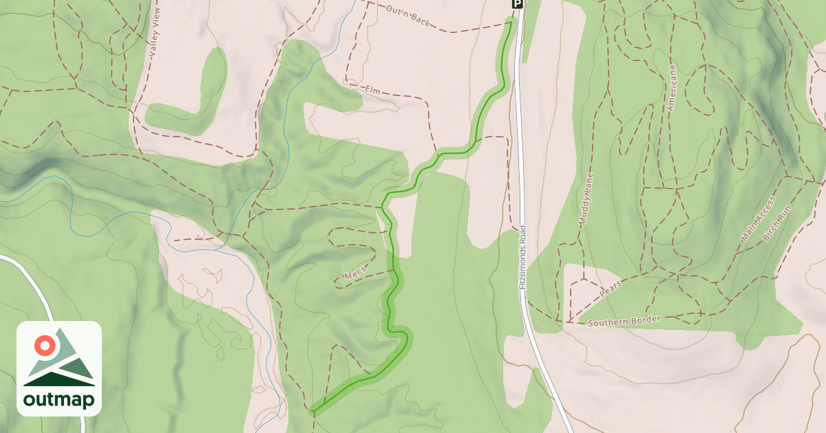 Map of Apple Tree Trail