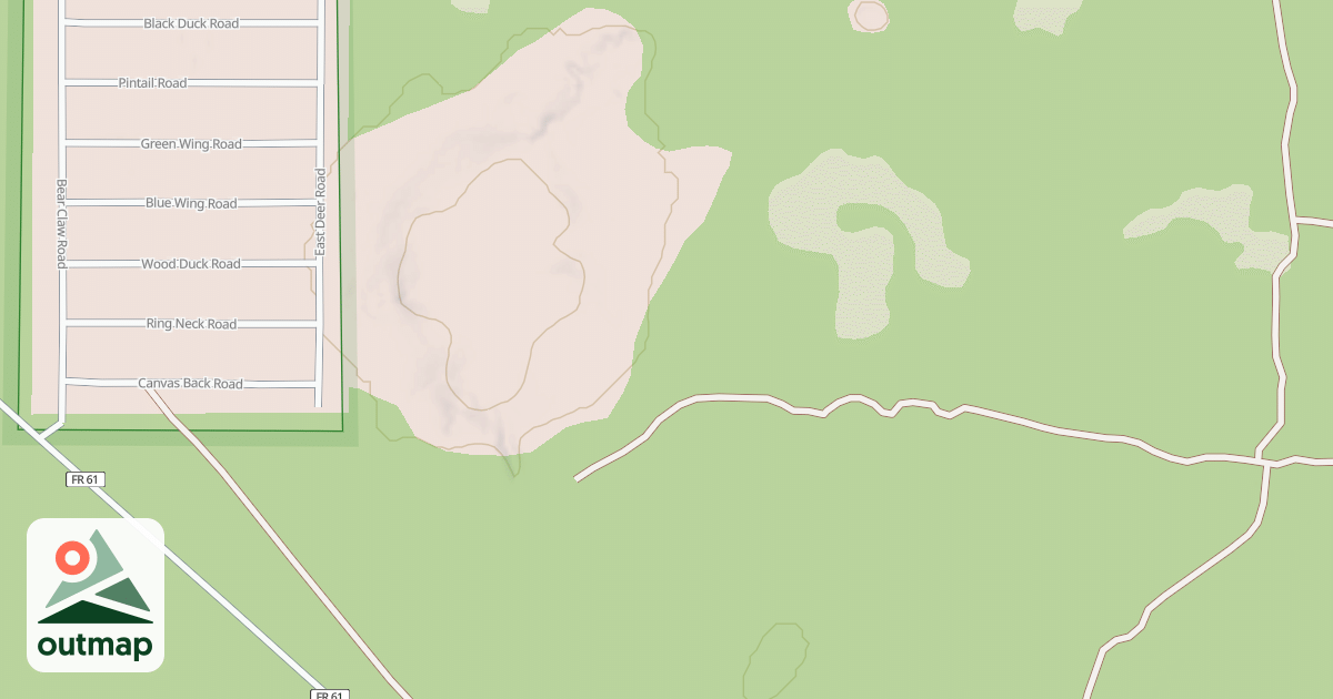 Map of USFS National Forest System Roads {85477703-33E2-4D46-B9BA-0330B2A61821}