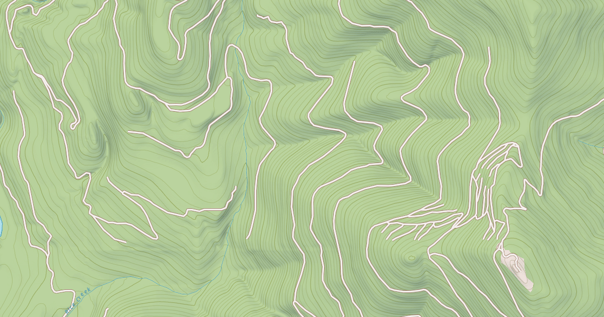 Map preview of DOAK CR BLUE MTN F