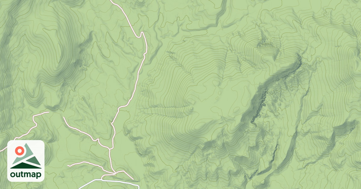 Map of LONE PINE SPRING