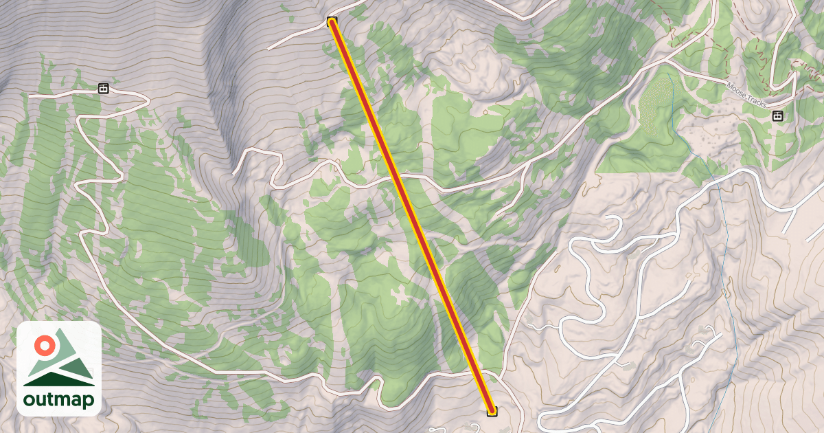 Map of Shedhorn 4 - High Speed