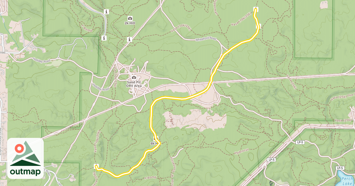 Map of Vasa (10k)