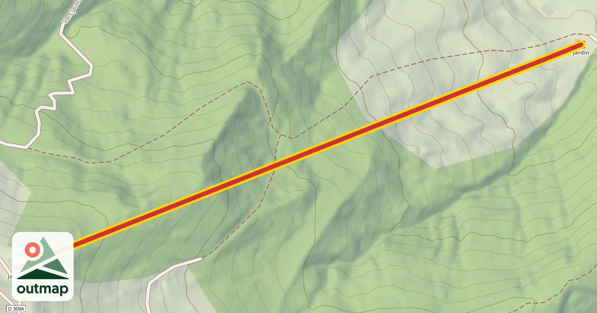 Map of Jardin