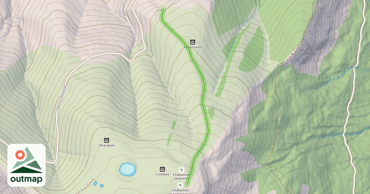 Map of Le Plateau