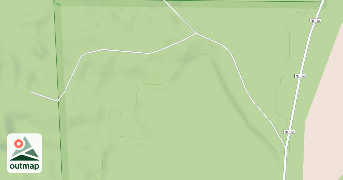 Map of FR 152B