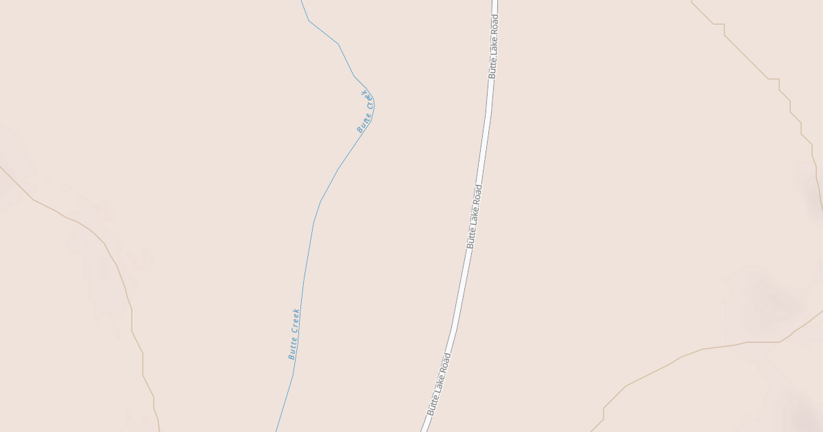 Map preview of BUTTE WATER SOURCE