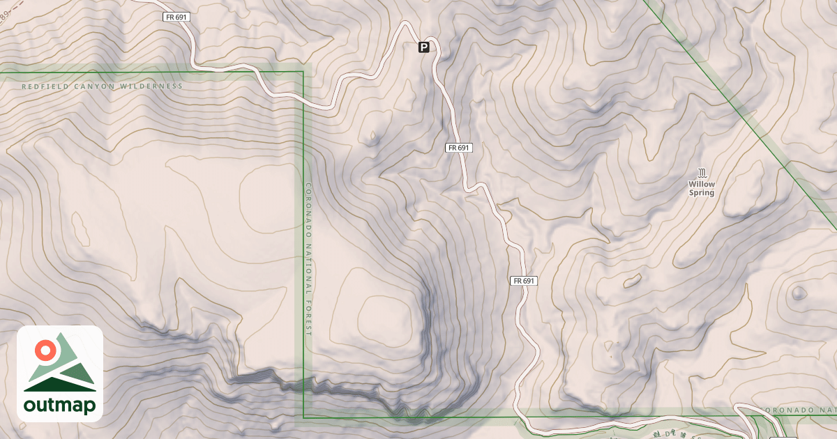 Map of JACKSON CABIN