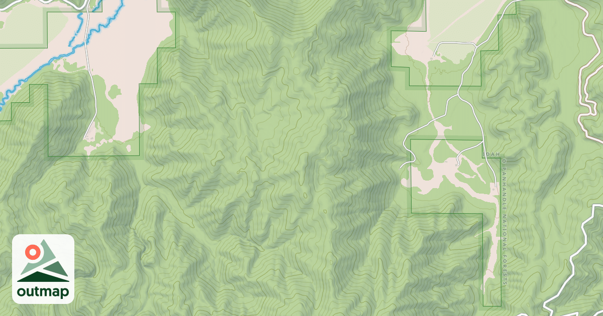 Map of GLEASON RIDGE A