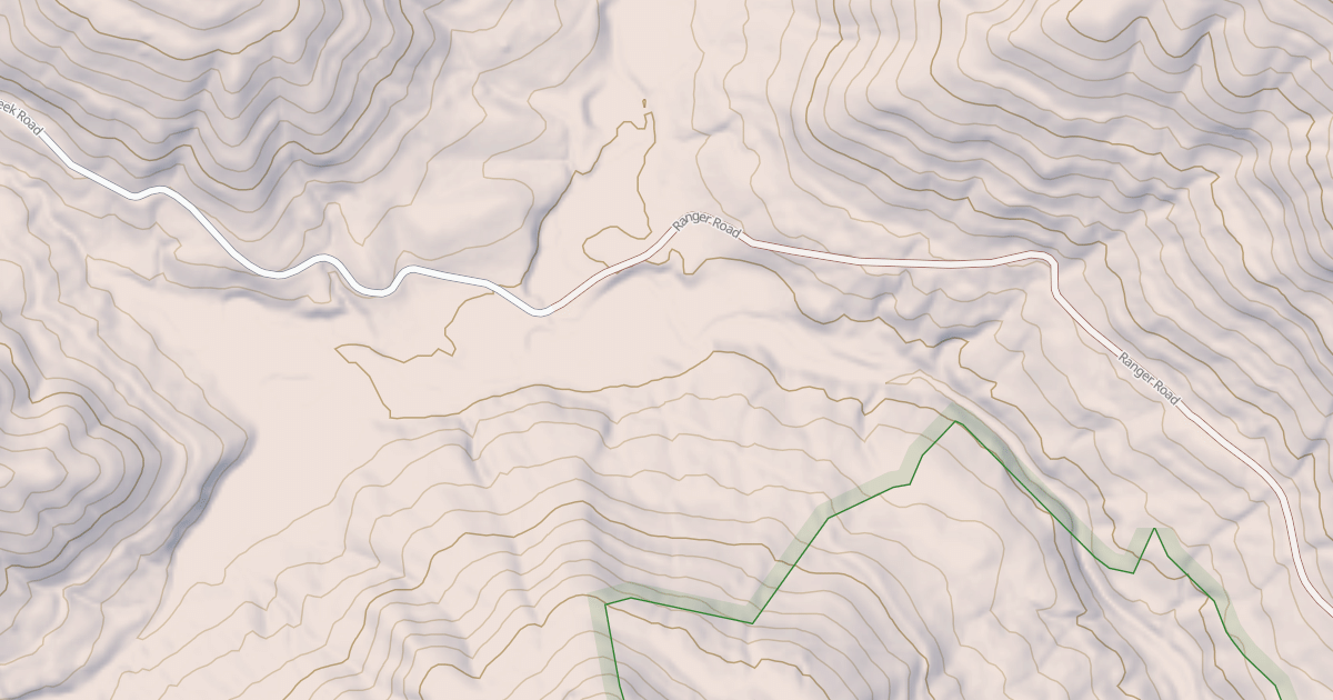 Map preview of RYANS CREEK