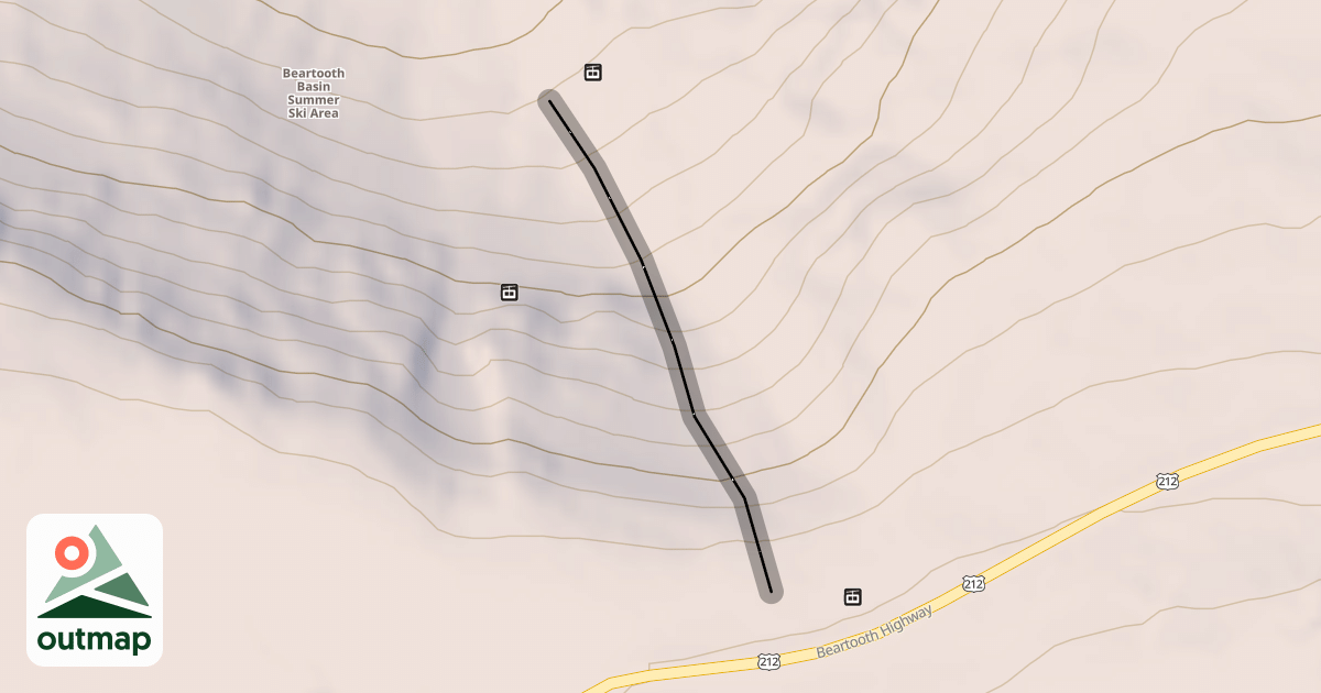Map of Chute 1