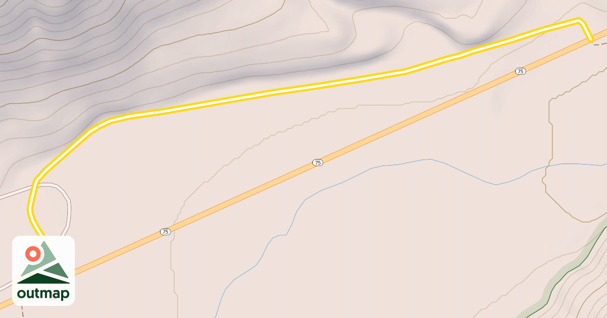 Map of Harriman Trail