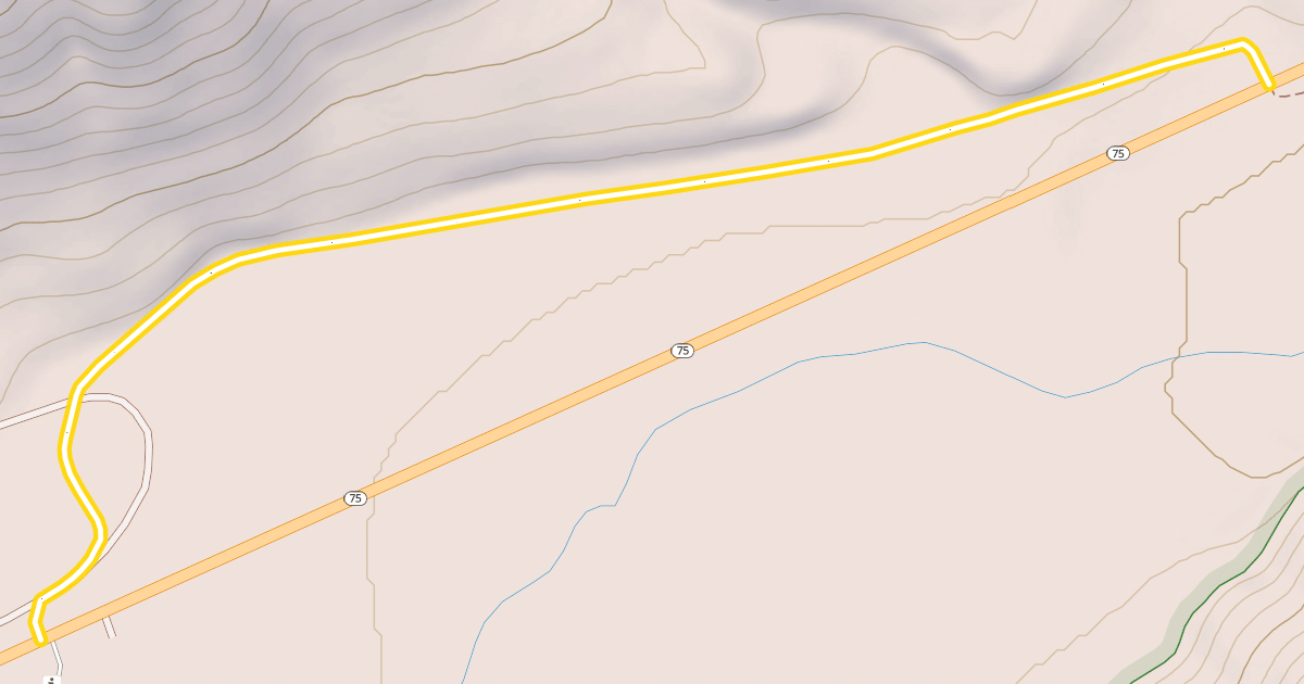 Map preview of Harriman Trail