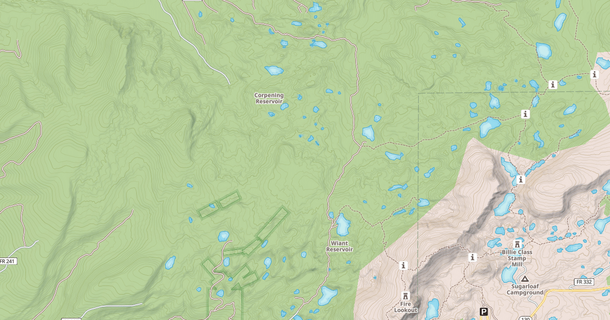 Map preview of CASCADE NORTH TWIN