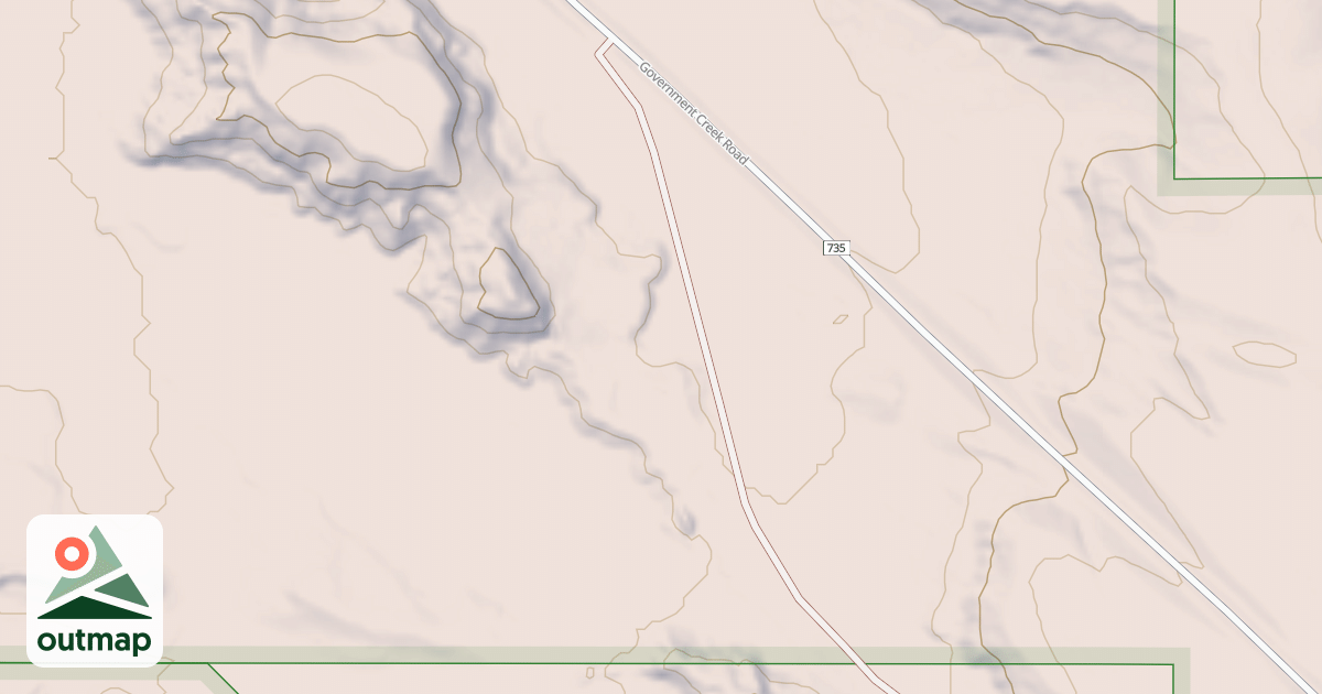 Map of (FDR) 735-10