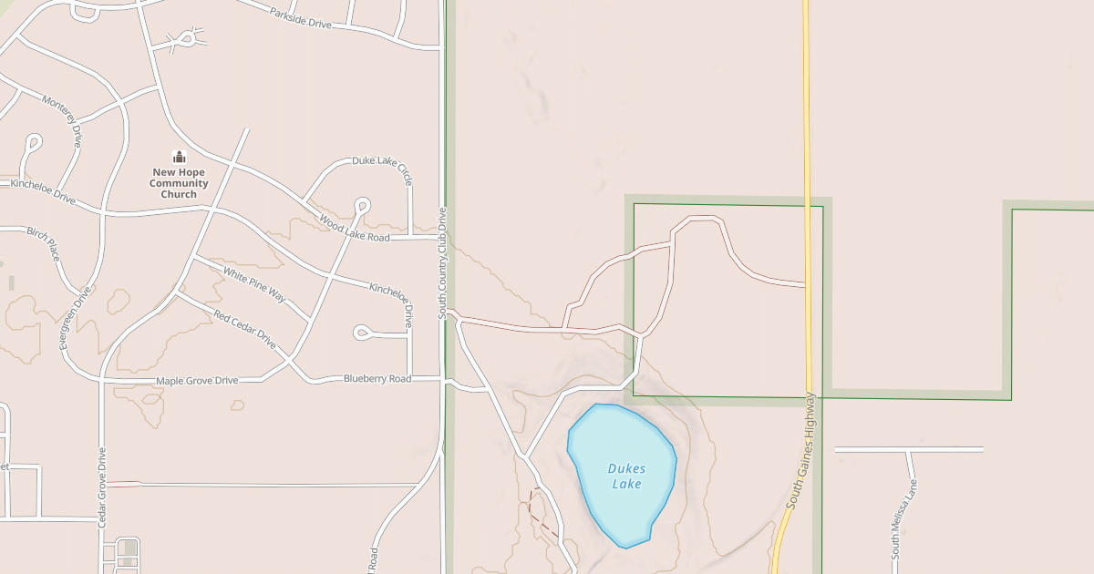 Map preview of Kinross Motorcycle Trail