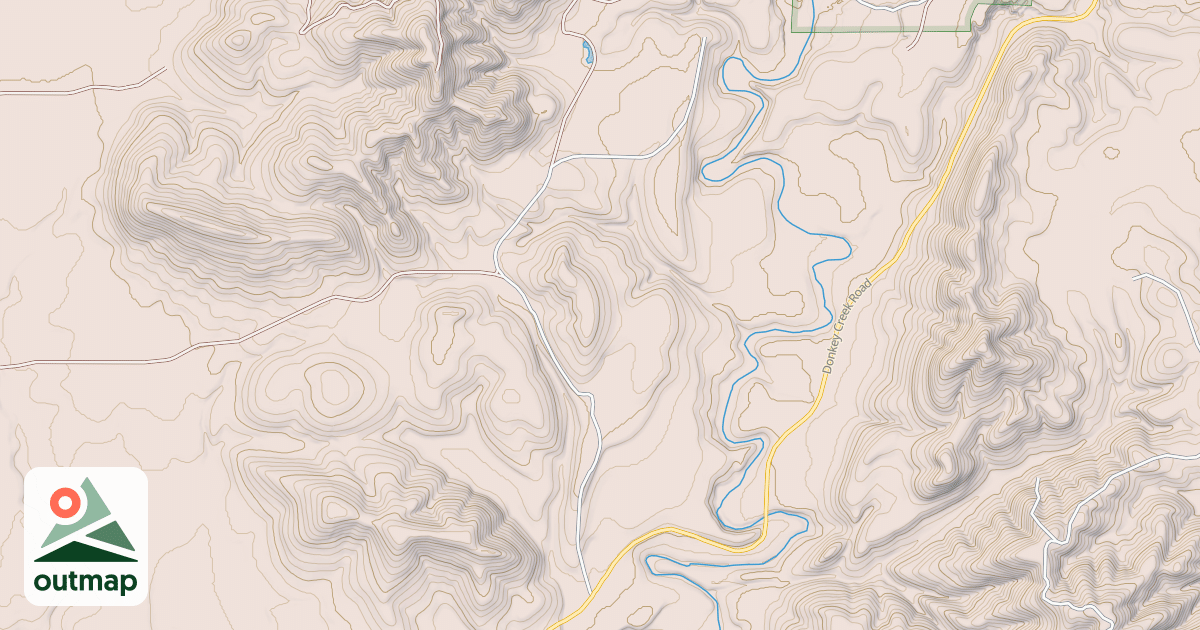 Map of OBRIEN CR ROAD