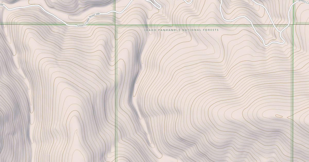 Map preview of Lower Hilo Creek Ohv