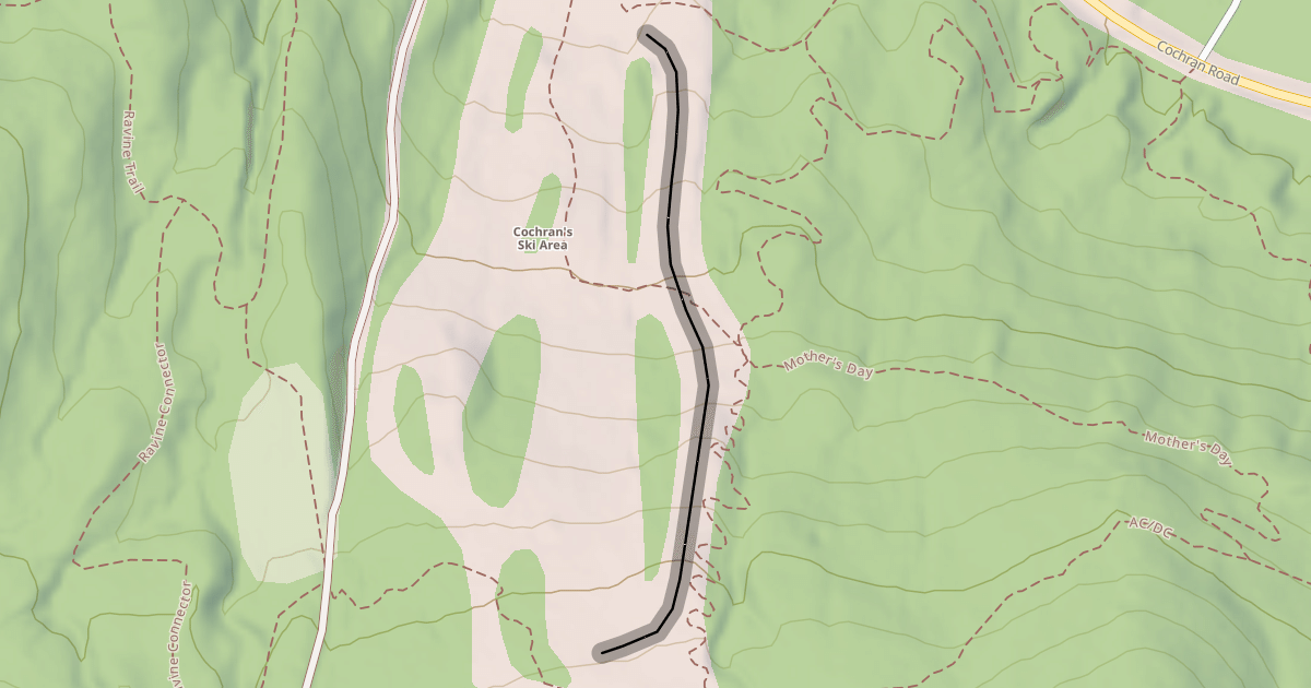 Map preview of Race Trail