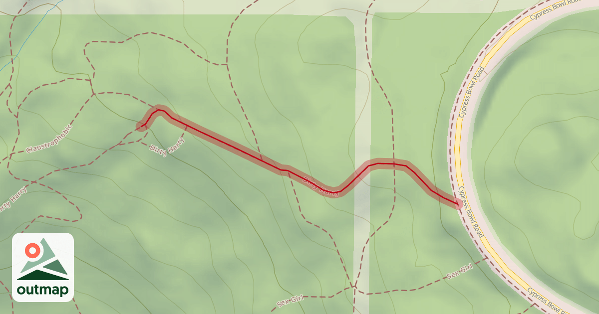 Map of Dirty Harry