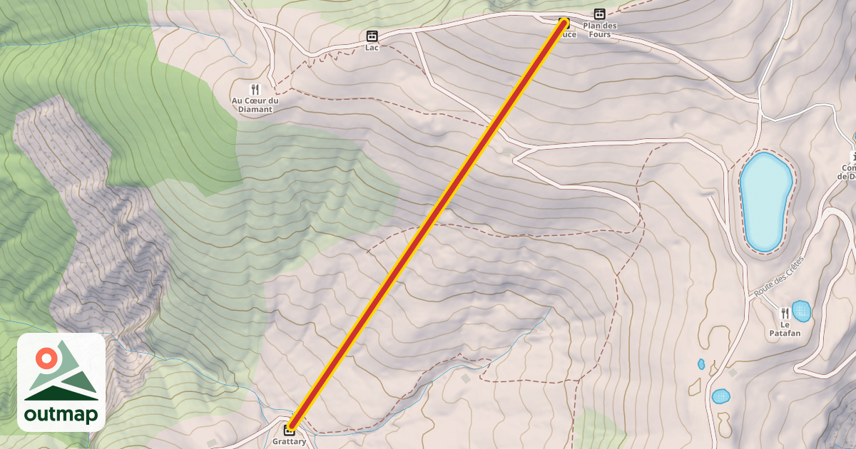 Map of Douce