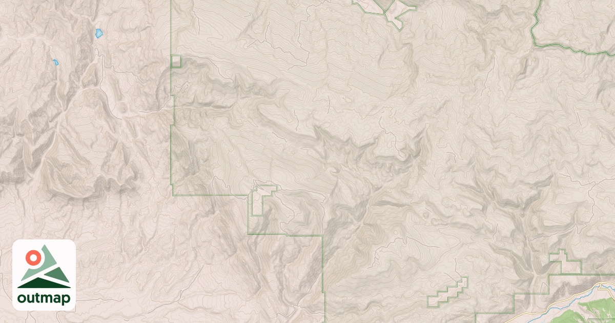 Map of EAST BEAVER/YELLOW JACKET