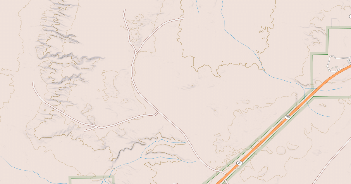 Map preview of M-28 SPUR 3661