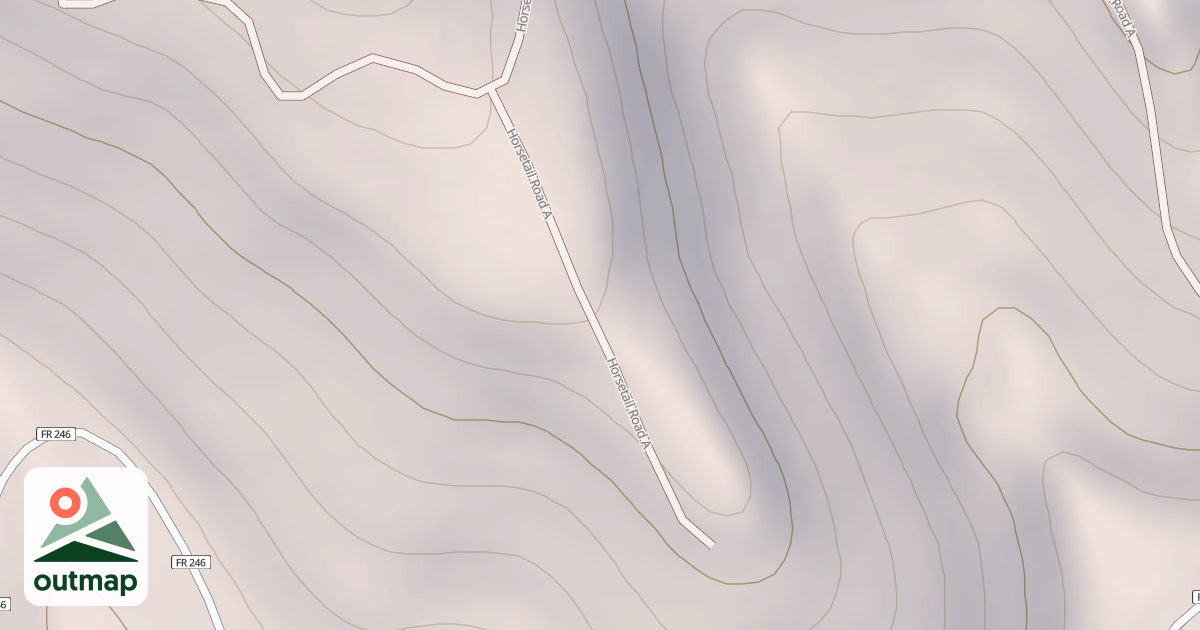 Map of HORSETAIL A