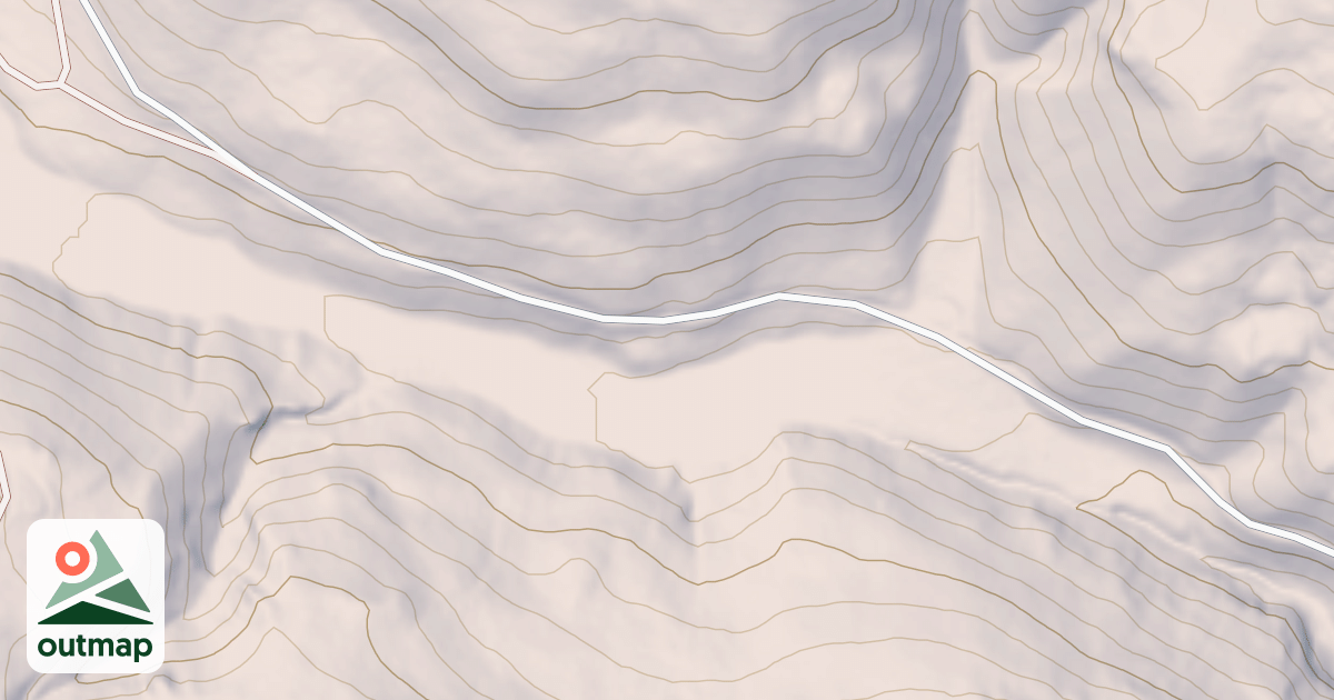 Map of BEAVER CRK-IND CREK SPUR P1